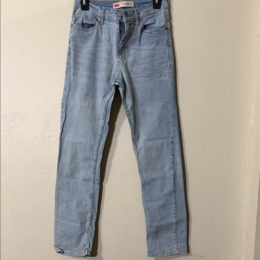 Levi's Sky Blue Denim Pants men’s like new!